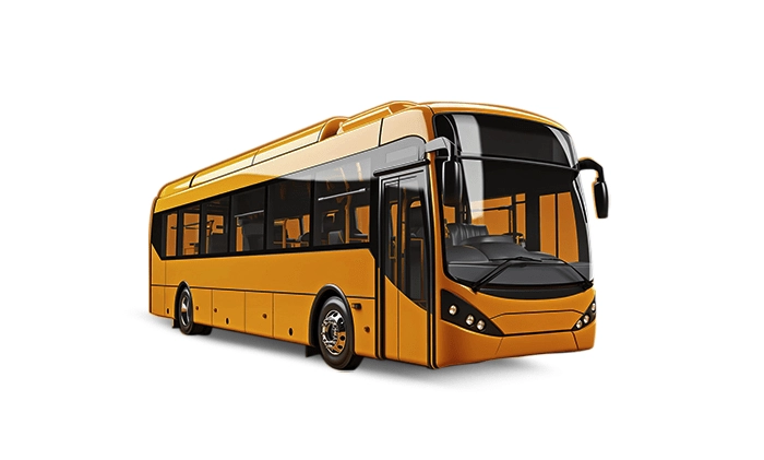 Seguro passageiro Imagem de ônibus.